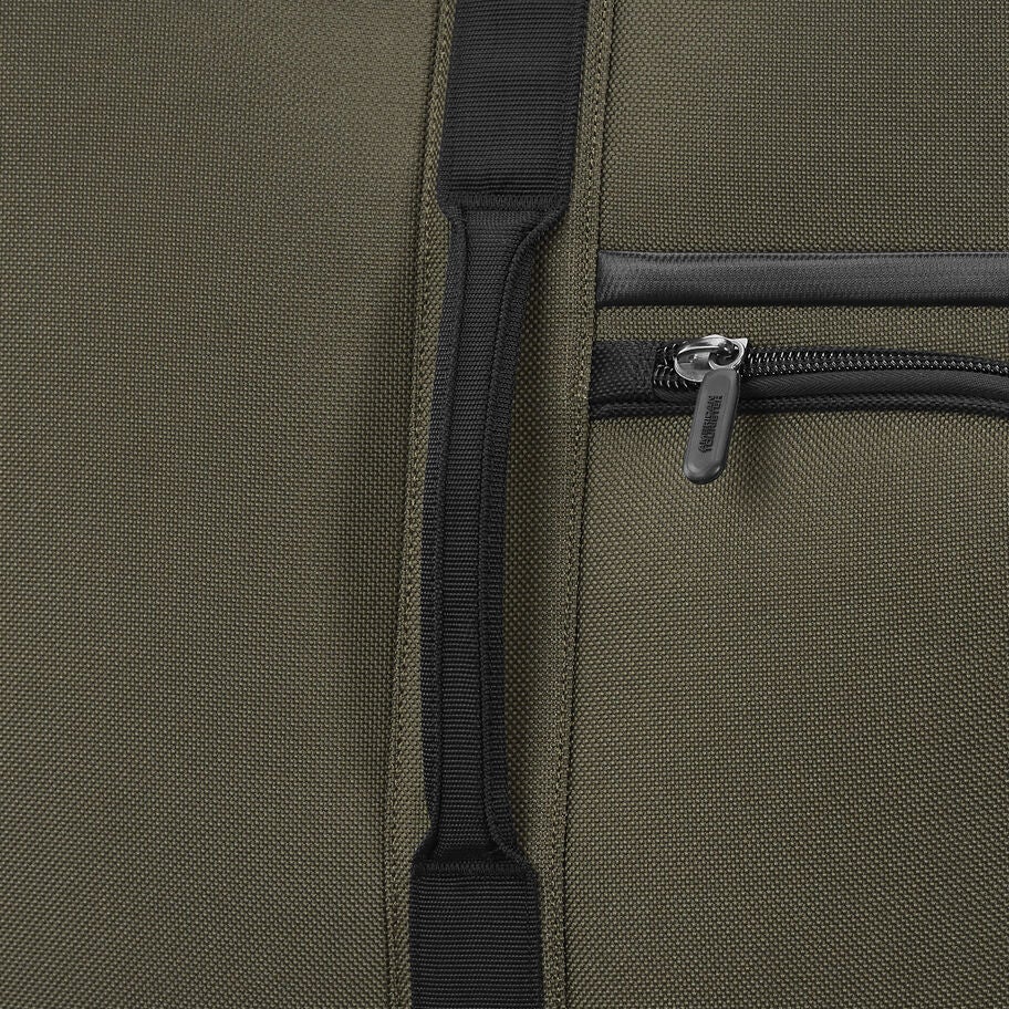 American Tourister Cargo Max SoftSide Spinner Medium in the color Olive Green. image number 6